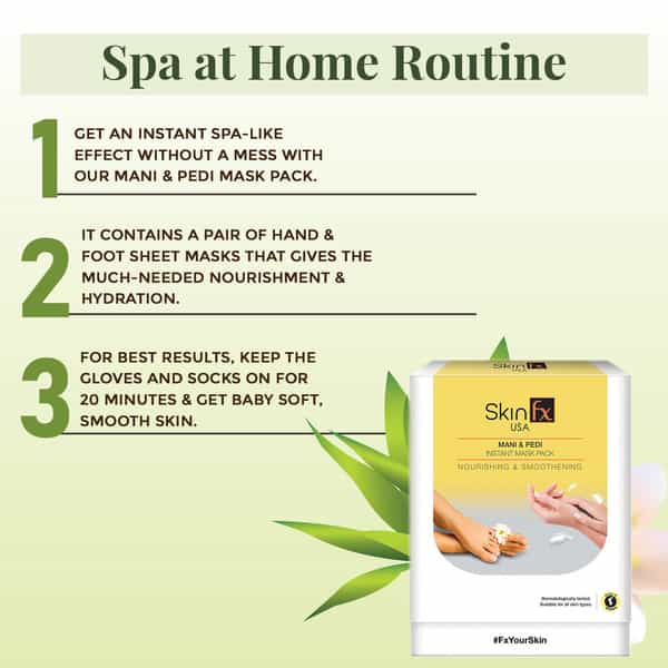 Skin Fx Hand Mask, Shea Butter, Skin Fx Jojoba Seed Oil,Grapefruit For Nourishing & Smoothening 16 G