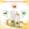 Four Seasons Giloy Tulsi Papita Juice 500Ml | Boost Immunity | Improve Digestion & Weight Loss
