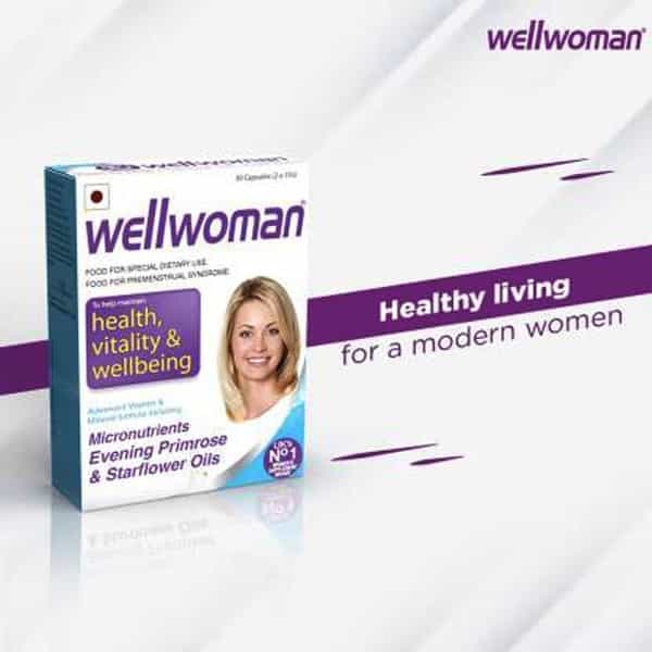 Wellwoman - Health Supplements With Wellman 30 Tablet Free