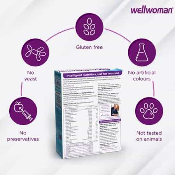 Wellwoman - Health Supplements With Wellman 30 Tablet Free