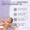 Babyorgano Newborn Massage Oil Super Blend Of 6 Ayurvedic Oils For Strenghthen Bones 100Ml X 2