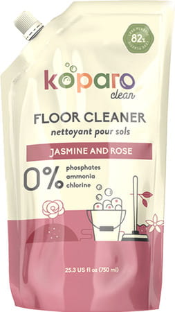 Koparo Floor Cleaner - Jasmine & Rose Baby Safe & Pet-Friendly Eco-Friendly Non Toxic 750ml