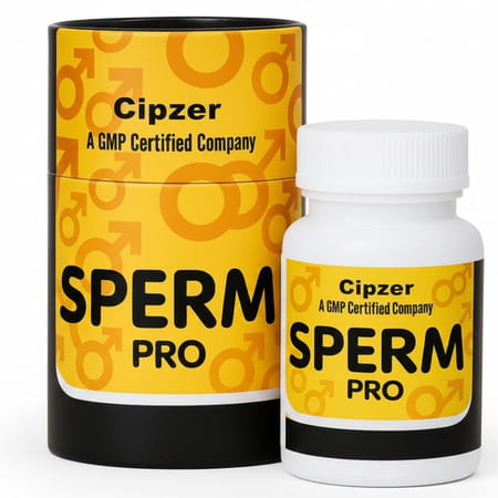 Cipzer Sperm Pro 60 Capsules | Supports Mens Reproductive Health & Vitality