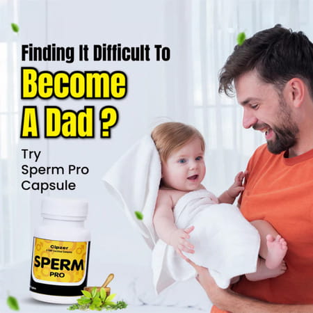 Cipzer Sperm Pro 60 Capsules | Supports Mens Reproductive Health & Vitality
