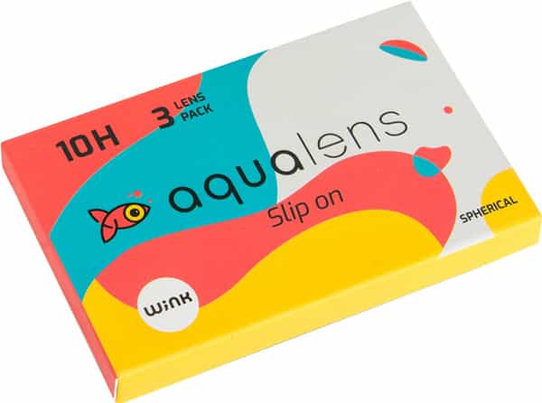 Aqualens 10 H Montly Disposable Contact Lens (3 Lens/Box) (-3.5)
