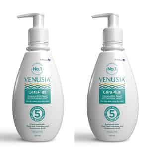 Venusia Ceraplus Lotion For Dry Skin 5 Essential For Moisturization100 Ml X Pack Of 2 (200 Ml)