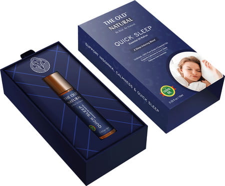 The Old Natural Quick Sleep Roll On For Instant Sleep Stress Relief Relaxation