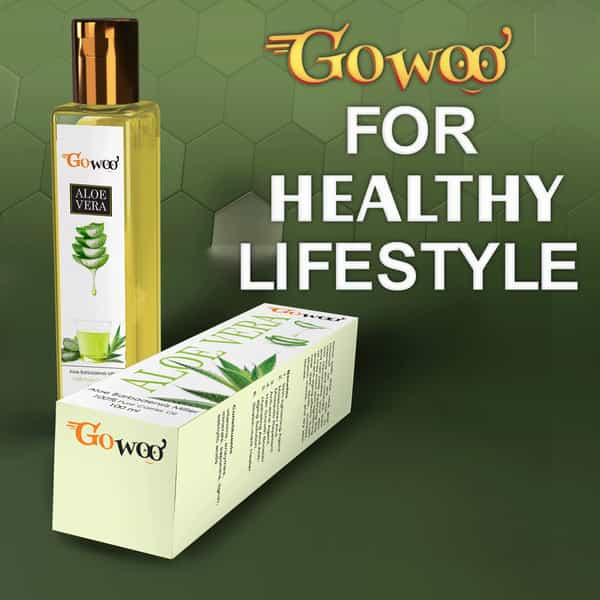 Go Woo Aloe Vera Carrier Oil 100% Pure Virgin & Undiluted Oil 100 Ml