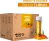 Akiva Love Turmeric Honey Ginger Immunity Booster Health Shots - 15 Shots