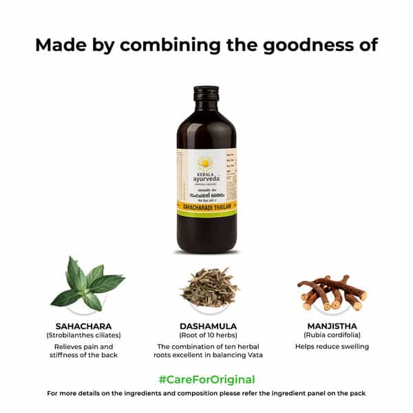 Kerala Ayurveda Sahacharadi Thailam 450 Ml