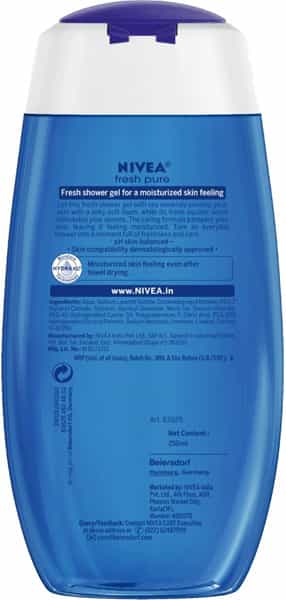 Nivea Men Pure Impact Bodywash & Shower Gel 250 Ml