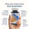 Briyo All Around Gut Guardian- 60 Billion Cfu Probiotics Prebiotics Digestive Enzymes & Herbs - 75N