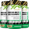 Musclexp Immune-Multi Greens & Fruits 60 Tablets (Pack Of 3)