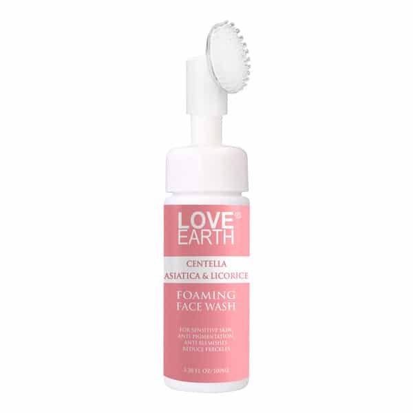Centella Asiatica & Licorice Foaming Face Wash White