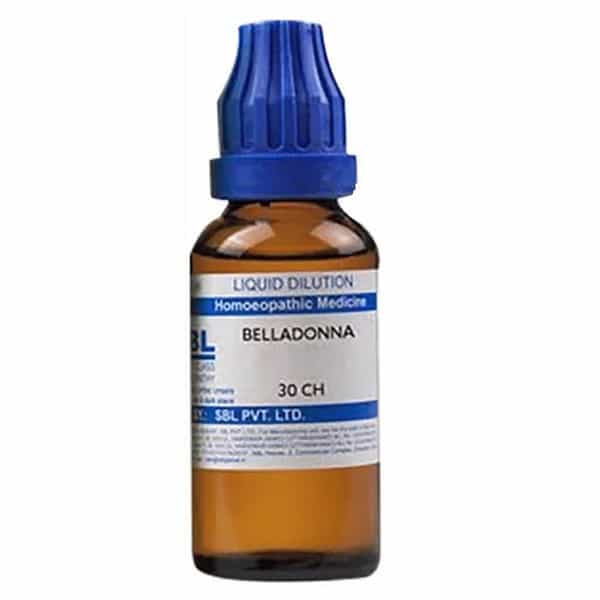 Sbl Belladon Dilution 30 Ch