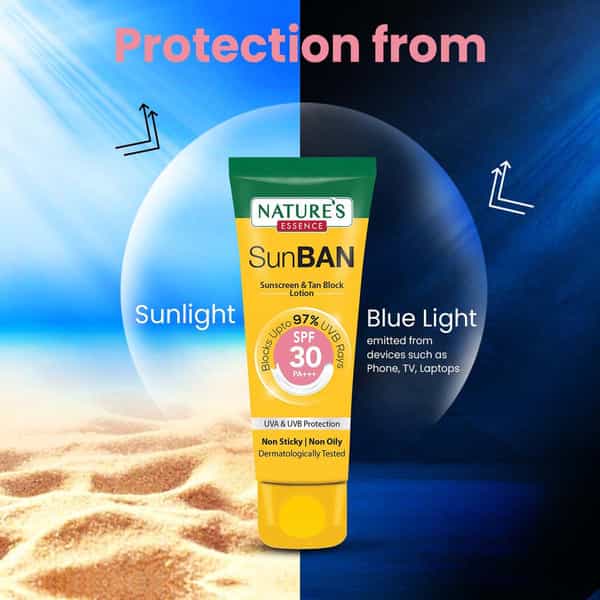 Nature's Essence Sunban Sunscreen Spf30 60Ml (Pack Of 3)