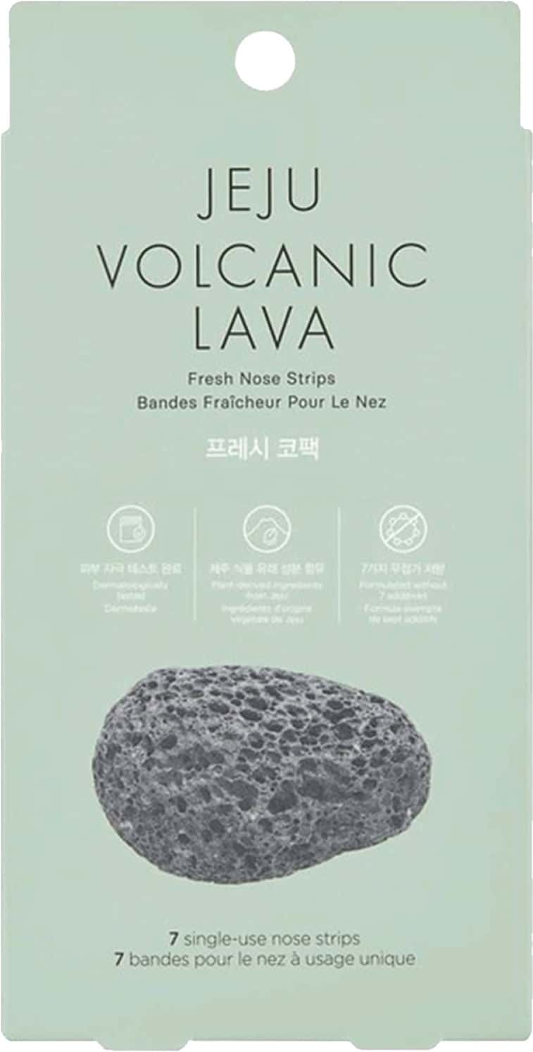 The Face Shop Jeju Volcanic Lava Fresh Nose 7 Strips