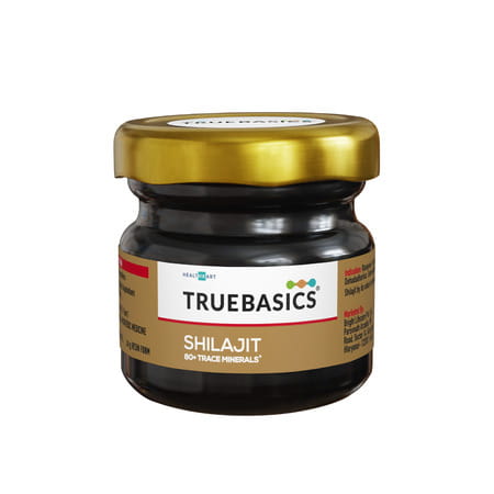 Truebasics Shilajit Resin (20g) | 80+ Trace Minerals | Ultra Purified | High Fulvic Acid