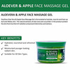 Oxyglow Herbals Alovera Apple Face Massage Gel- For Natural Glowing & Healthy Skin (200 Gm)
