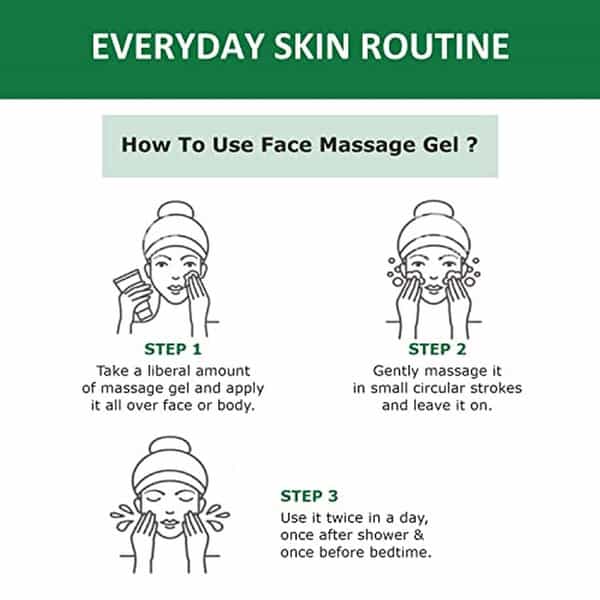 Oxyglow Herbals Alovera Apple Face Massage Gel- For Natural Glowing & Healthy Skin (200 Gm)