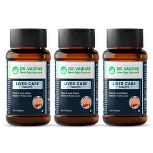 Dr. Vaidya's Liver Care - 60 Tablets Pack Of 3