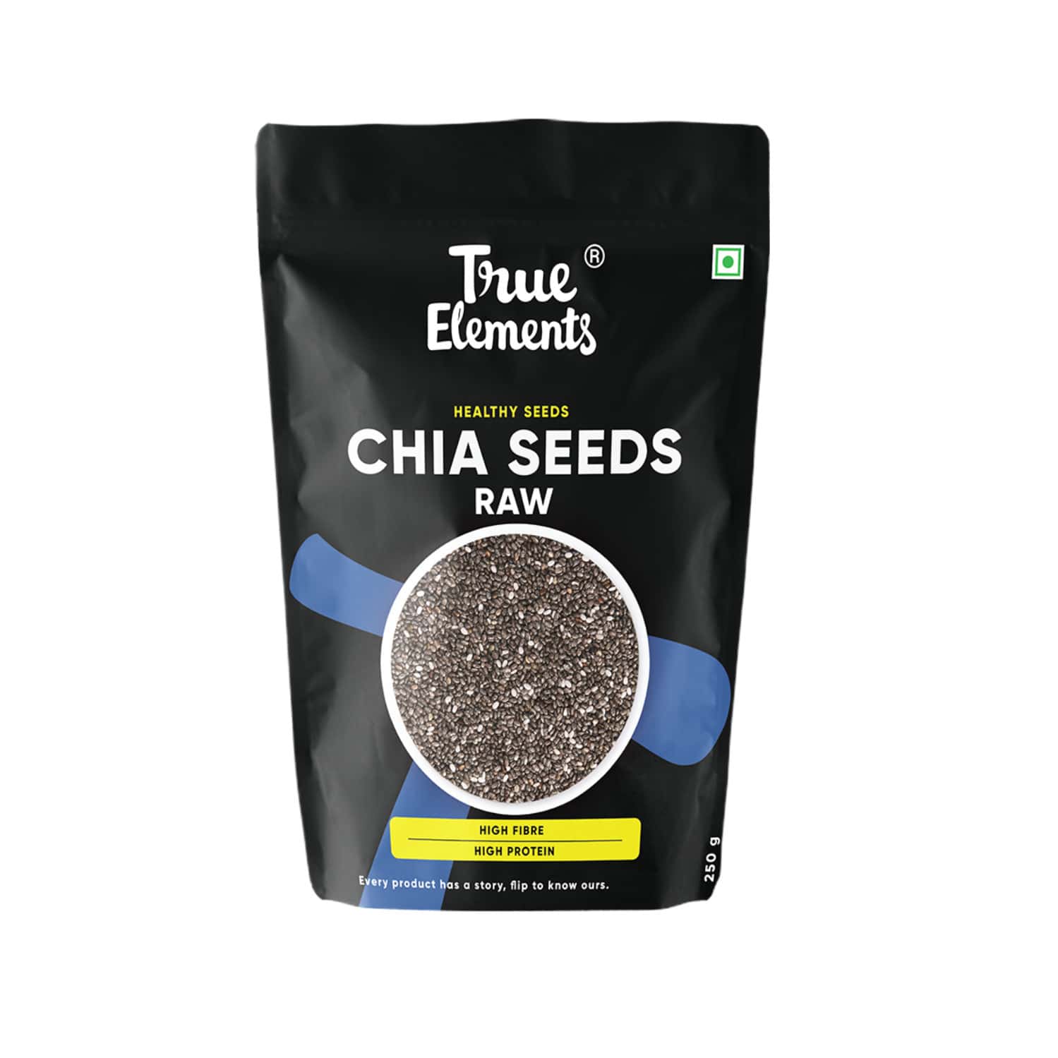 True Elements Raw Chia Seeds - 250gm