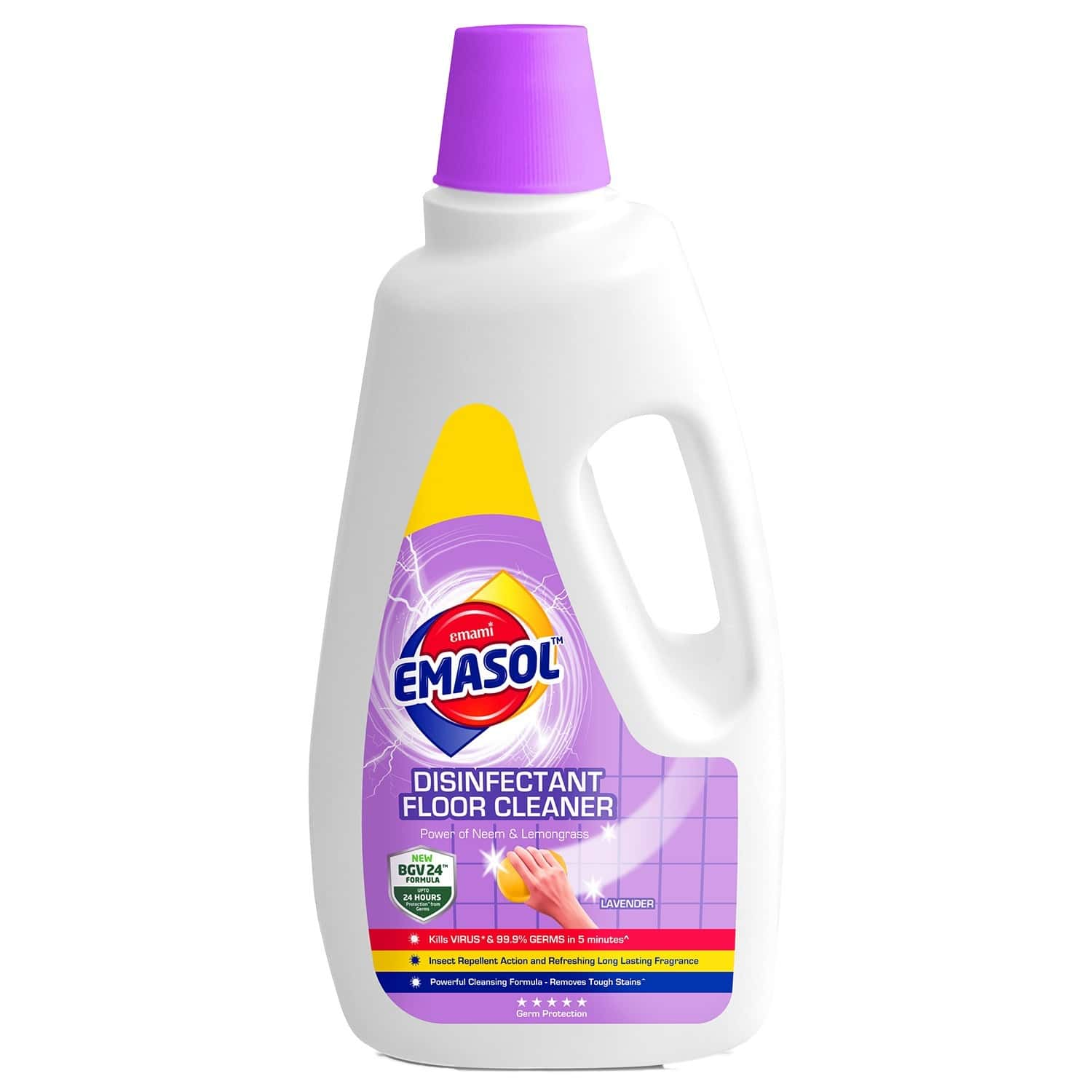 Buy Emami Emasol Disinfectant Floor Cleaner Lavender 975 Ml Online