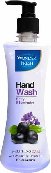 Wonder Fresh Handwash Berry & Lavender 430Ml