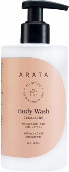 Arata Natural Hydrating & Non-Drying Body Wash With Coconut & Citrus Extracts(300 Ml)