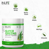 Inlife Super Greens Powder Supplement,Immune Support, Detox,Antioxidants,Gluten-Free,Non-Gmo-200G