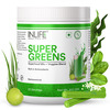 Inlife Super Greens Powder Supplement,Immune Support, Detox,Antioxidants,Gluten-Free,Non-Gmo-200G
