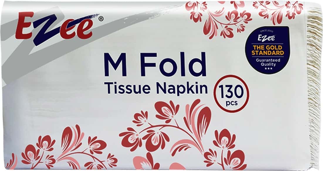 Ezee M Fold Tissue Paper Packet Of 130 'S