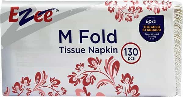 Ezee M Fold Tissue Paper Packet Of 130 'S