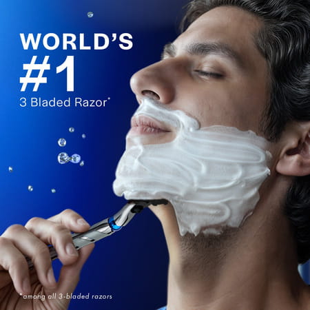 Gillette Mach Turbo 3 Shaving Blades Pack Of 6