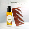 Sacred Grove Hair Growth Combo (100Ml Oil + Comb)