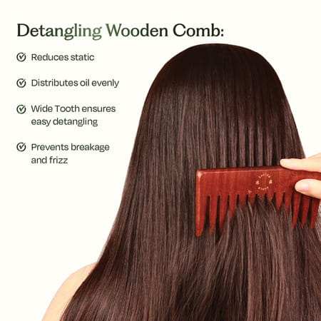 Sacred Grove Hair Growth Combo (100Ml Oil + Comb)