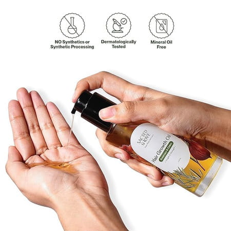 Sacred Grove Hair Growth Combo (100Ml Oil + Comb)