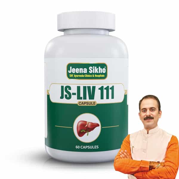 Jeena Sikho Js-Liv111/Liver Care | Ayurvedic Liver Care Supplement |Multivitamin | 60 Capsules