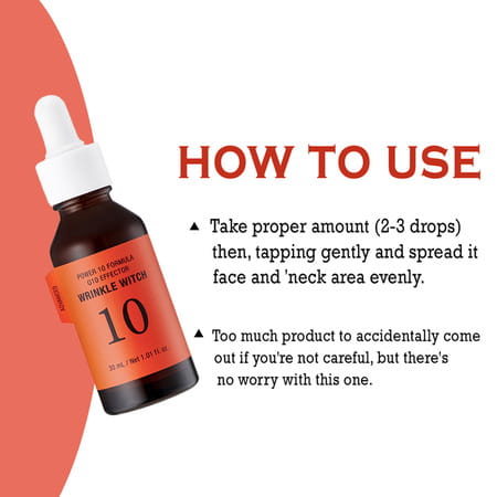 It'S Skin Power 10 Formula Q10 Effector - For Skin Brightening - Skin Lightening - Hydration -30ml