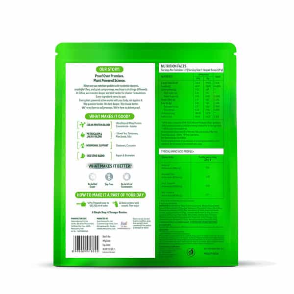 Oziva Protein & Herbs | For Women | Chocolate | For Better Metabolism & Skin | 800 Gm