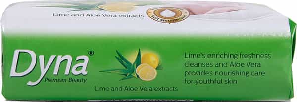 Dyna Lime & Aloevera Extracts 125Gm X 4
