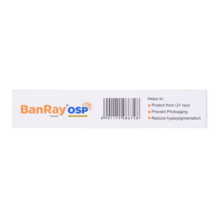Banray Osp Oral Sun Protection Strip Of 10 Tablets