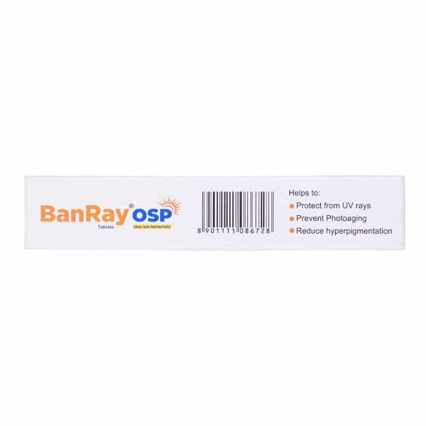 Banray Osp Oral Sun Protection Strip Of 10 Tablets