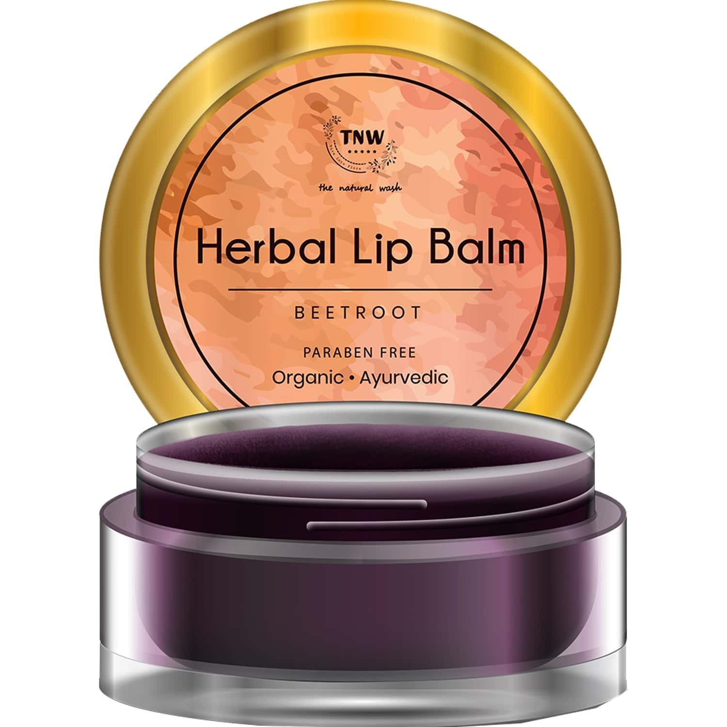 Buy TNW THE NATURAL WASH HERBAL BEETROOT LIP BALM AN AYURVEDIC BALM