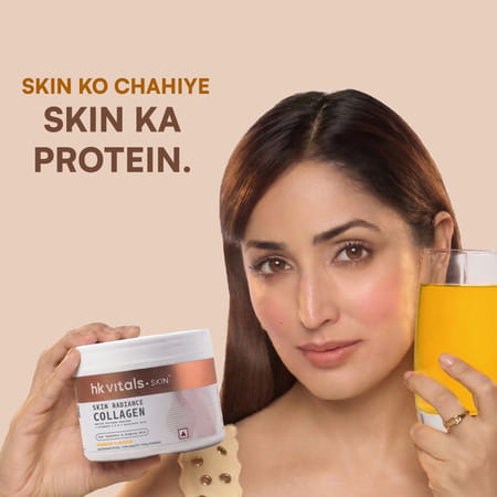 Hk Vitals Skin Radiance Collagen Supplement With Biotin | Mango | 100 G
