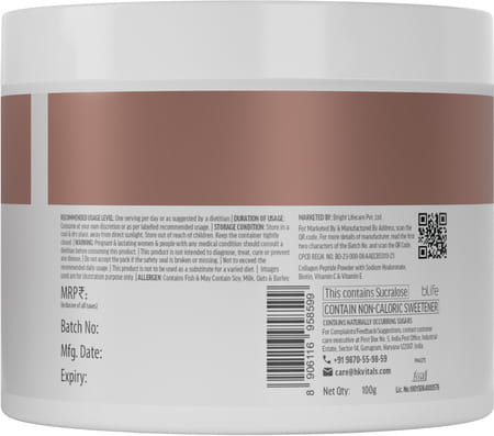 Hk Vitals Skin Radiance Collagen Supplement With Biotin | Mango | 100 G