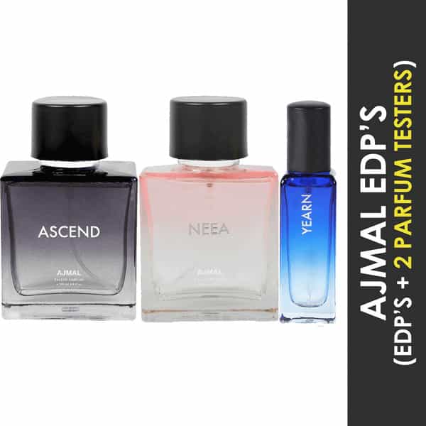 Ajmal Ascend Neea Edp & Yearn Edp (Pack Of 3)