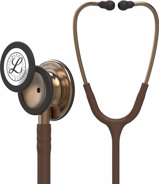3M Littmann Stethoscope Classic Iii Chocolate With Copper 5809 Chest Piece