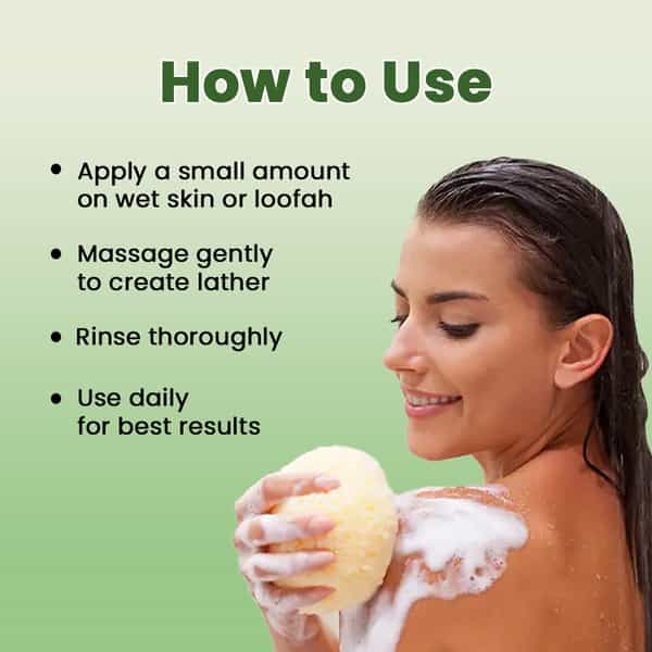 Alglaze Tea Tree Body Wash | Oil Balancing | Salicylic Acid Tea Tree Oil & Niacinamide | 200Ml