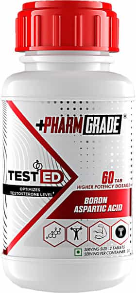 Pharmgrade Tested Testosterone Booster - 60 Tablets